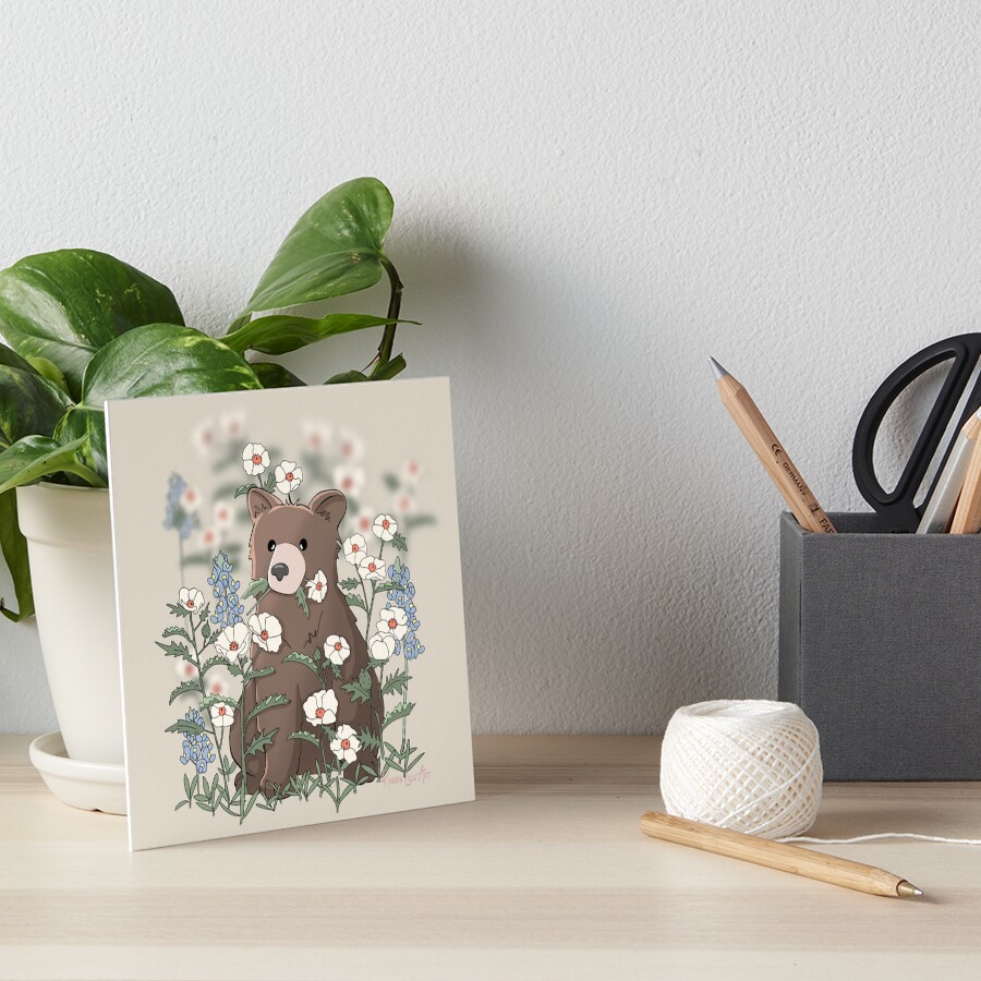 Item preview, Art Board Print designed and sold by RhondaLuluArt.