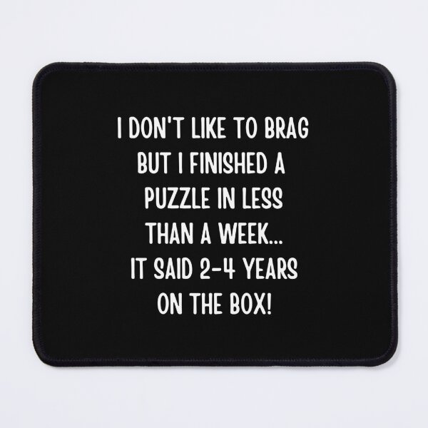 Item preview, I Don't Like To Brag But | Best Funny Jokes designed and sold by FunnyFactDesign.