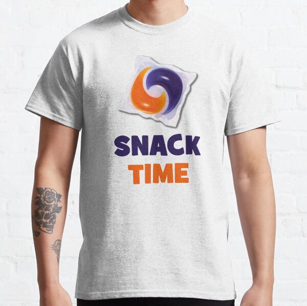 Gezeiten-Hülsen-Hemd Meme - Snack-Zeit Classic T-Shirt