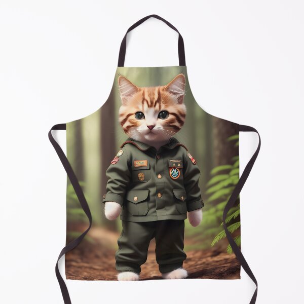 Item preview, Scout Cat - Modern Digital Art designed and sold by Ai-michiart.