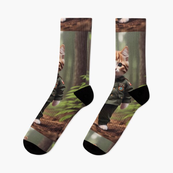 Item preview, Scout Cat - Modern Digital Art designed and sold by Ai-michiart.