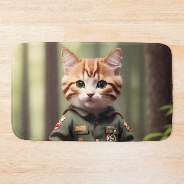 Item preview, Scout Cat - Modern Digital Art designed and sold by Ai-michiart.