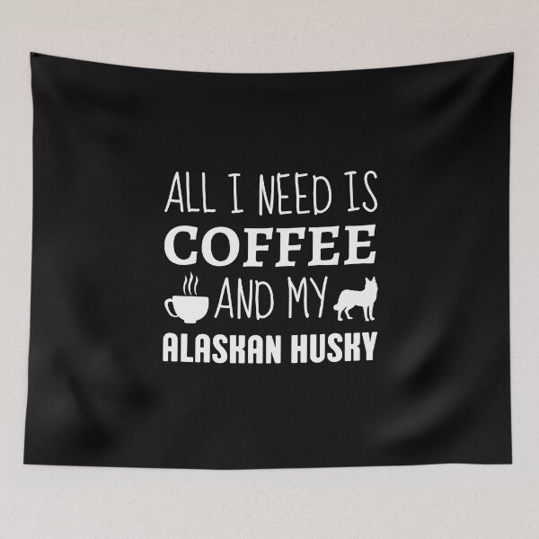 Item preview, Coffee Husky designed and sold by HuskyHuddle.