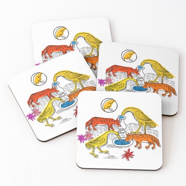 Item preview, Animals Drinking at the Fountains under the Moonlight designed and sold by Audrey Fort.