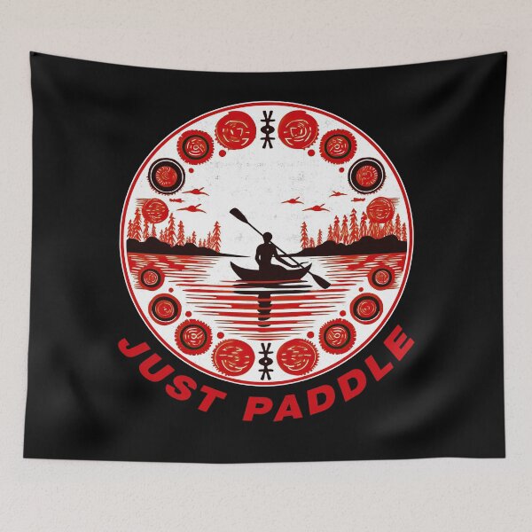 Item preview, Just Paddle - A Kayak Design designed and sold by Mindful-Designs.