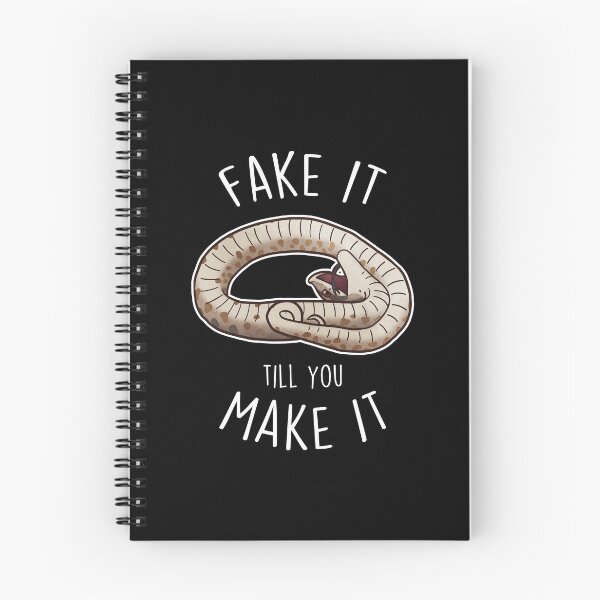 Item preview, Hognose Snake Fake It Till You Make It designed and sold by Clara Hollins.