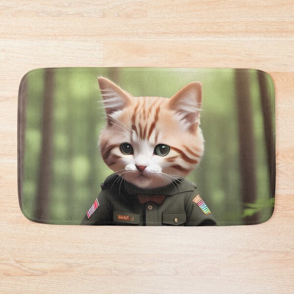 Item preview, Scout Cat - Modern Digital Art designed and sold by Ai-michiart.