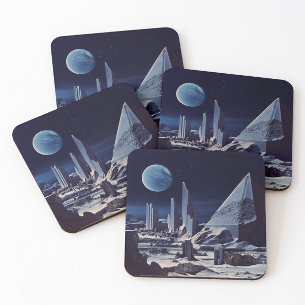 Item preview, Egyptian Ruins, Moon Landscape designed and sold by Synthetic-Dream.