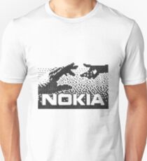 Camiseta unisex Pantalla de bienvenida de Nokia 3310 Connecting People Retro
