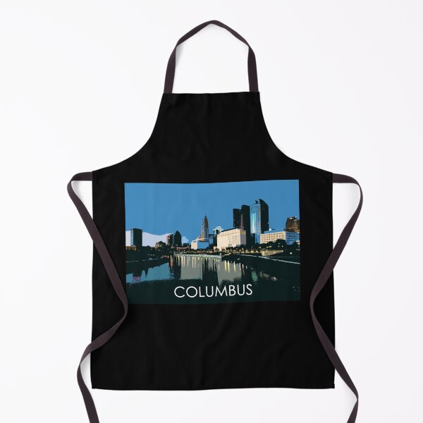 Item preview, Columbus, Ohio, USA, Travel Print designed and sold by summattodraw.