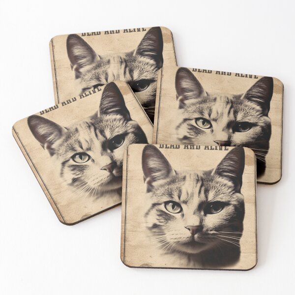 Item preview, Schrodinger's Wild West Cat designed and sold by 430AM.