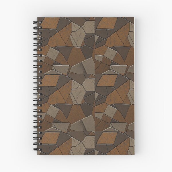 Item preview, Stone Mosaic Pattern in Earth Tones designed and sold by SvahaDesigns.