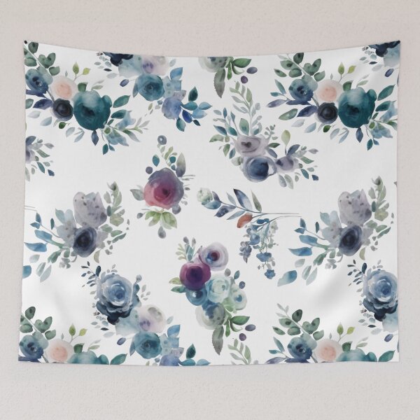 Item preview, Moody Floral designed and sold by ParkhouseDesign.