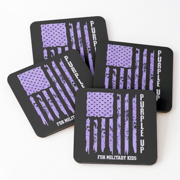 Item preview, Purple Up For Military Kids designed and sold by Rich Summers Art.