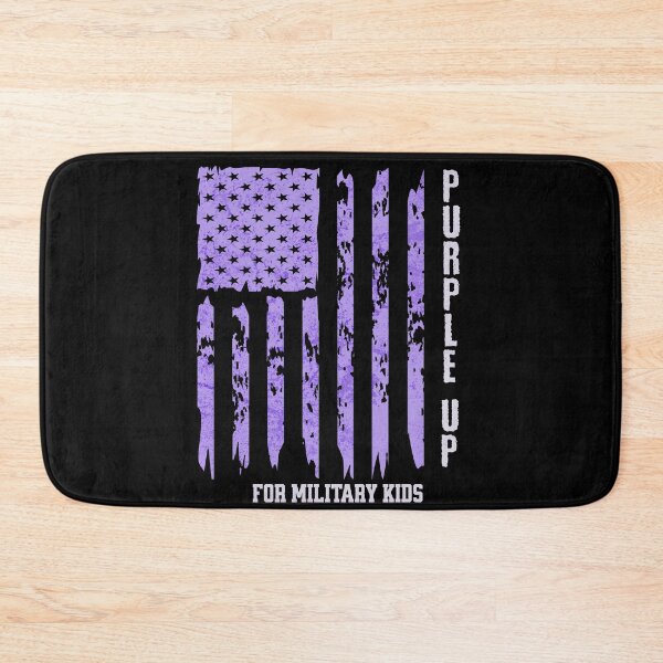 Item preview, Purple Up For Military Kids designed and sold by Rich Summers Art.