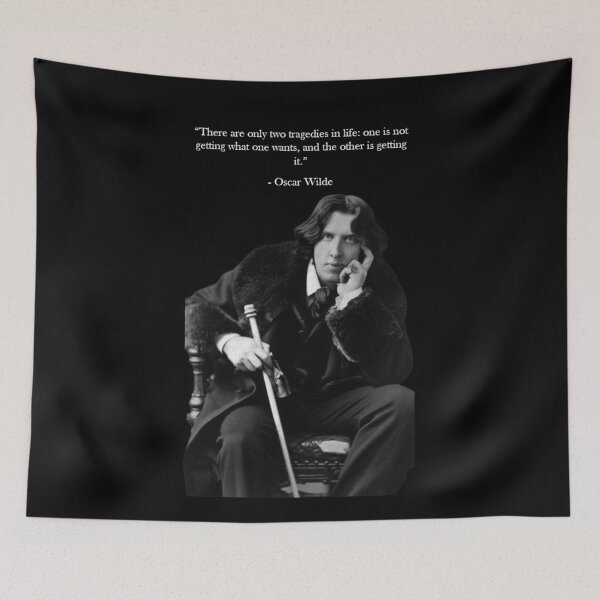 Item preview, Oscar Wilde Quote - Tragedies of Life designed and sold by Reed-Inc.