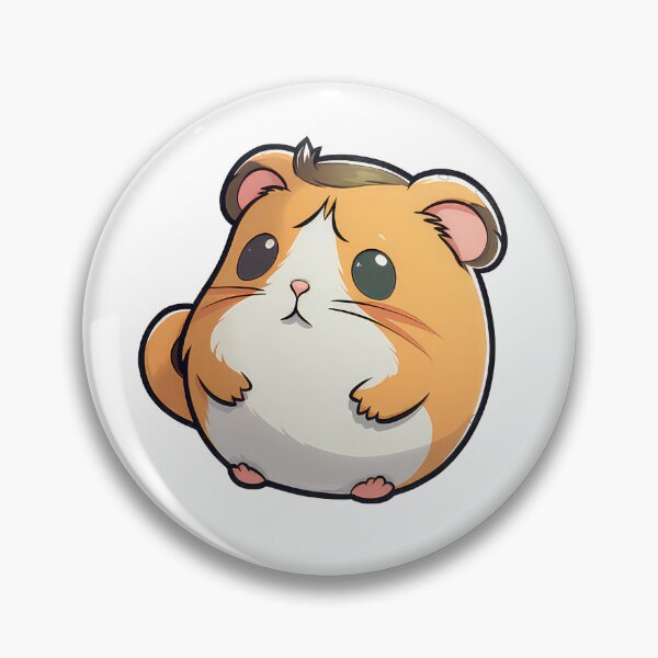 Item preview, Super cute rust hamster designed and sold by Pixel Playground.
