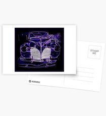 1941 Lincoln Limo Design Postcards