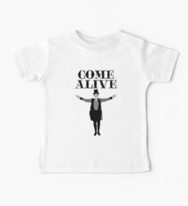 Come Alive - Black and White Baby Tee