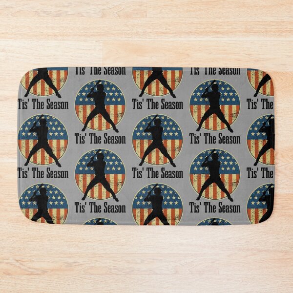 Item preview, Baseball Game Tis The Season Baseball Player USA Flag designed and sold by CharJens.