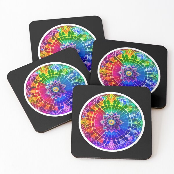 Item preview, Rainbow Mandala designed and sold by Astro-Duck.