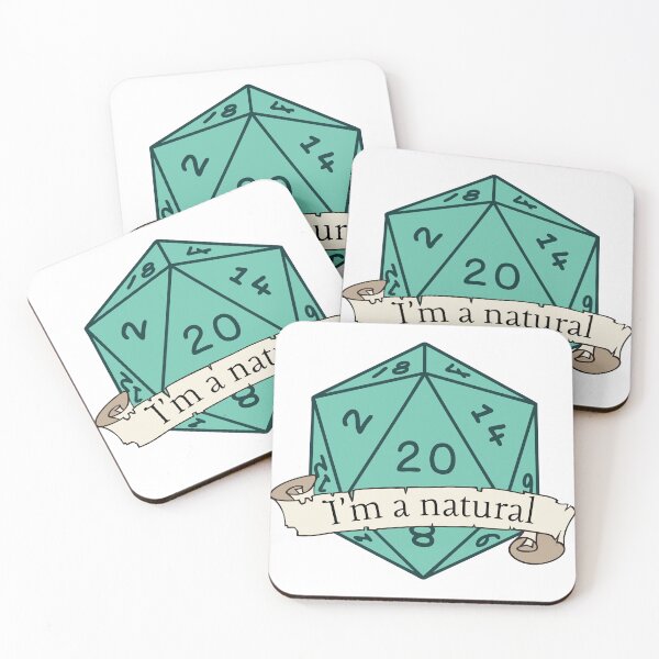 Item preview, I'm a natural D20 designed and sold by glc1985.