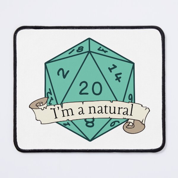 Item preview, I'm a natural D20 designed and sold by glc1985.