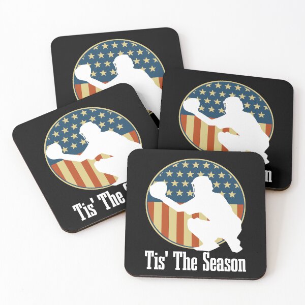 Item preview, Baseball Game Tis The Season Baseball Player USA Flag designed and sold by CharJens.