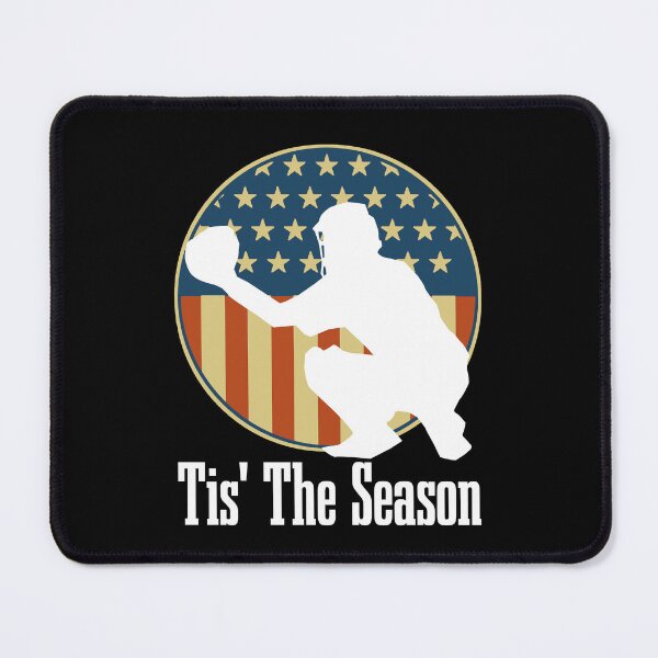 Item preview, Baseball Game Tis The Season Baseball Player USA Flag designed and sold by CharJens.