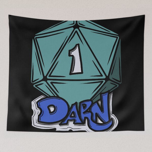 Item preview, Darn - Blue designed and sold by FighterGuy.