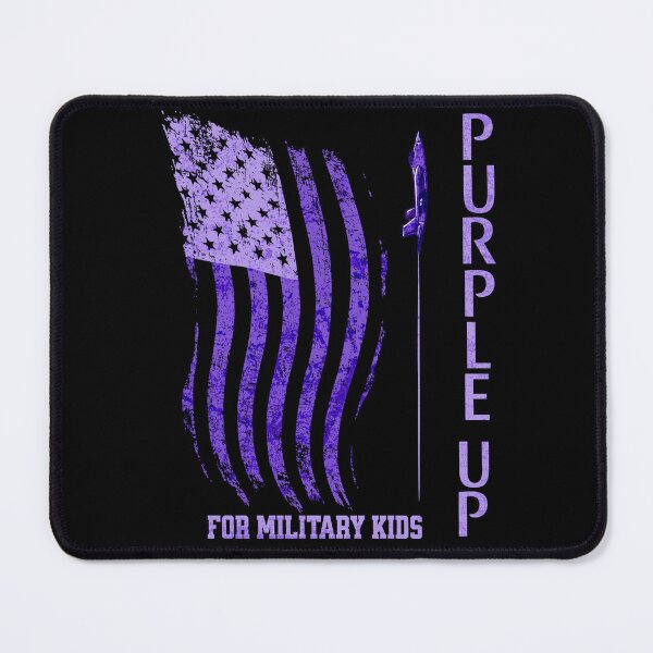 Item preview, Purple Up For Military Kids designed and sold by Rich Summers Art.