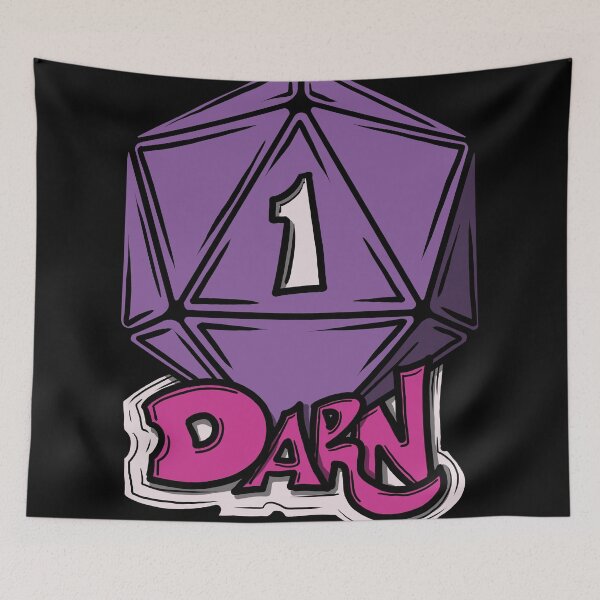 Item preview, Darn - Purple designed and sold by FighterGuy.