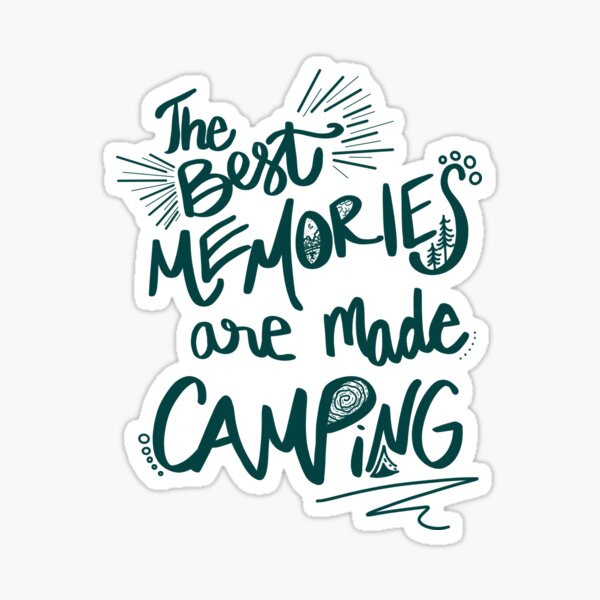 Item preview, The Best Memories are Made Camping designed and sold by CampK80.