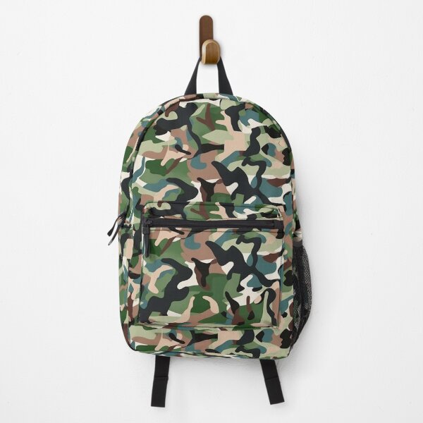 Item preview, Green Army Camo Print Camouflage Pattern Graphic Pixelated Military Colorful Abstract Country  designed and sold by arcadetoystore.