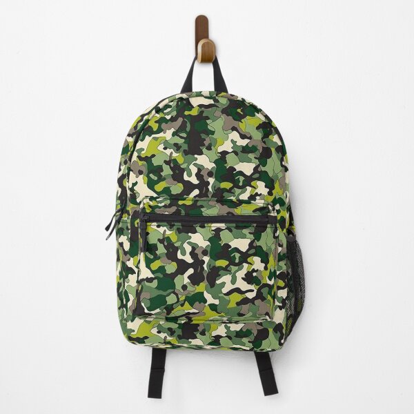 Item preview, Green Army Camo Print Camouflage Pattern Graphic Pixelated Military Colorful Abstract Country  designed and sold by arcadetoystore.