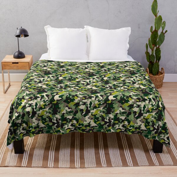 Item preview, Green Army Camo Print Camouflage Pattern Graphic Pixelated Military Colorful Abstract Country designed and sold by arcadetoystore.