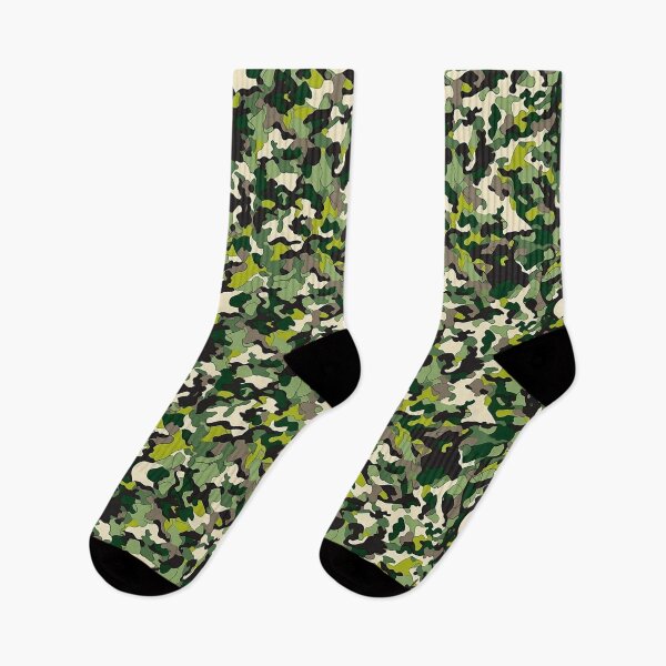 Item preview, Green Army Camo Print Camouflage Pattern Graphic Pixelated Military Colorful Abstract Country  designed and sold by arcadetoystore.