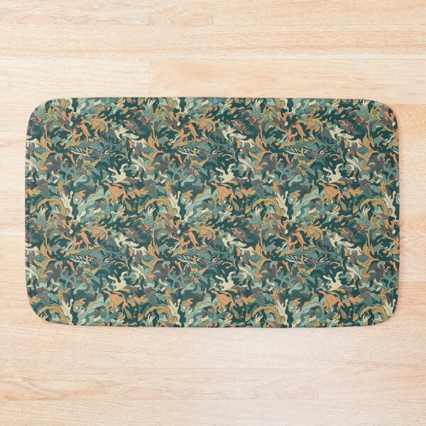 Item preview, Light Green Forrest Army Camo Print Camouflage Pattern Graphic Pixelated Military Colorful Abstract Country  designed and sold by arcadetoystore.