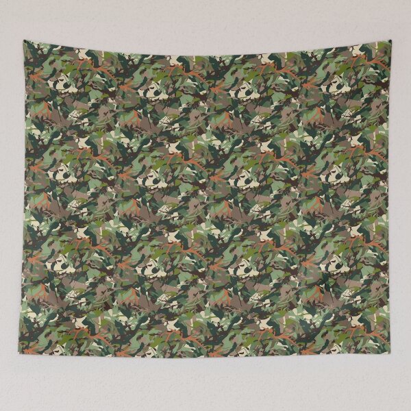 Item preview, Green Forrest Army Camo Print Camouflage Pattern Graphic Pixelated Military Colorful Abstract Country  designed and sold by arcadetoystore.