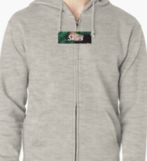 Lil Skies Box Logo Zipped Hoodie