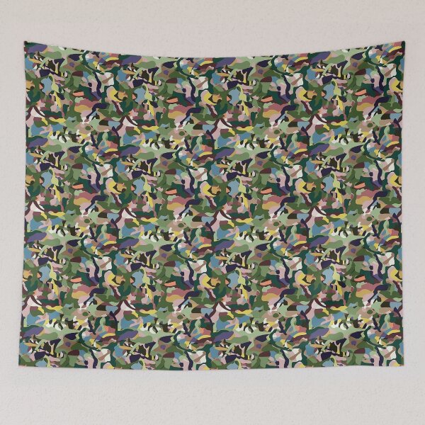 Item preview, Green Forrest Army Camo Print Camouflage Pattern Graphic Pixelated Military Colorful Abstract Country  designed and sold by arcadetoystore.