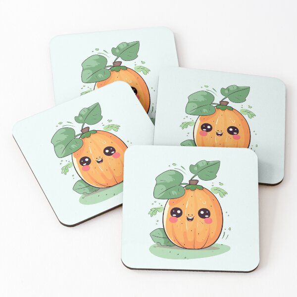 Item preview, Add a Touch of Sweetness to Your Life with this Cute Kawaii Papaya Design designed and sold by TrendyArtInk.