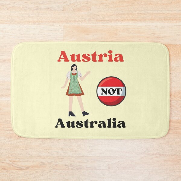 Item preview, Austria Not Australia Girl designed and sold by AlpacaSmokes.