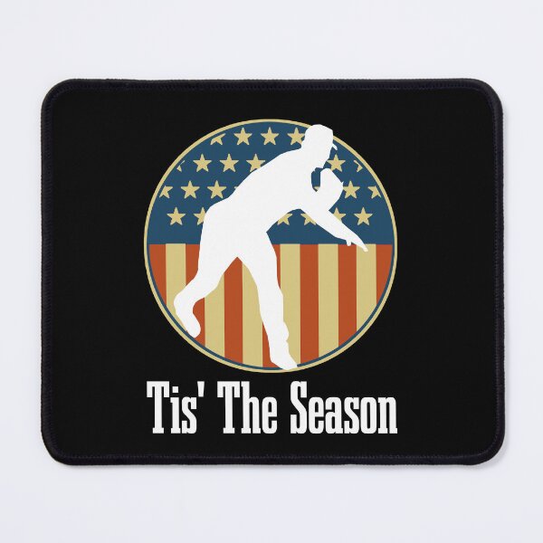 Item preview, Baseball Game Tis The Season Baseball Player USA Flag designed and sold by CharJens.