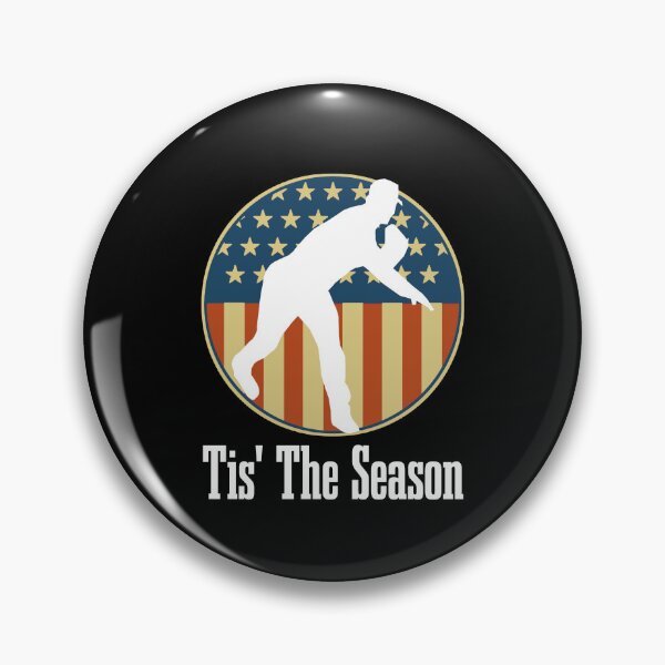 Item preview, Baseball Game Tis The Season Baseball Player USA Flag designed and sold by CharJens.