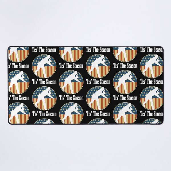 Item preview, Baseball Game Tis The Season Baseball Player USA Flag designed and sold by CharJens.