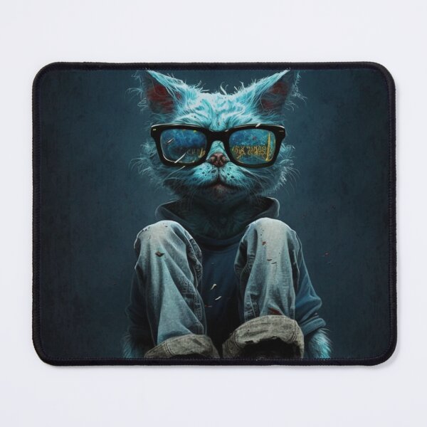 Item preview, cool cat designed and sold by MarcaLeo.