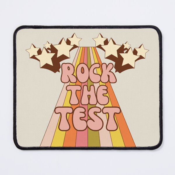 Item preview, Rock The Test Testing Day Retro Teacher designed and sold by SunfullyYours.