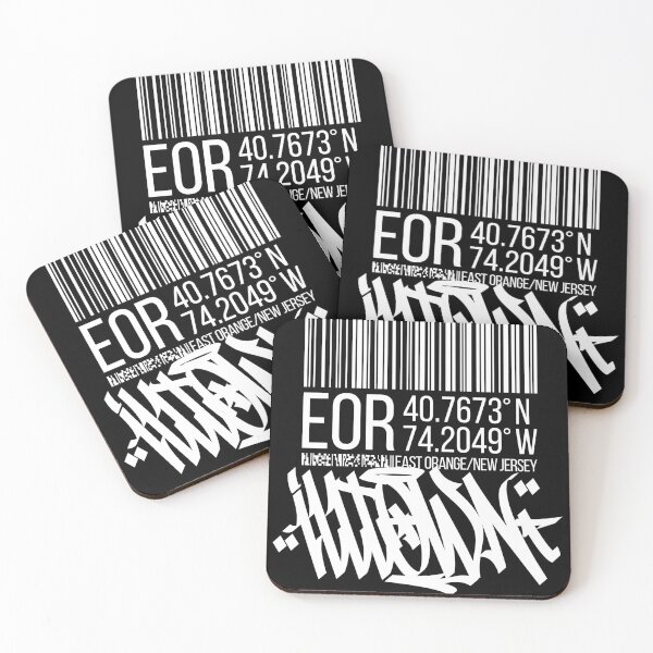 Item preview, East Orange, NJ (white) designed and sold by ICYMI-DZNS.