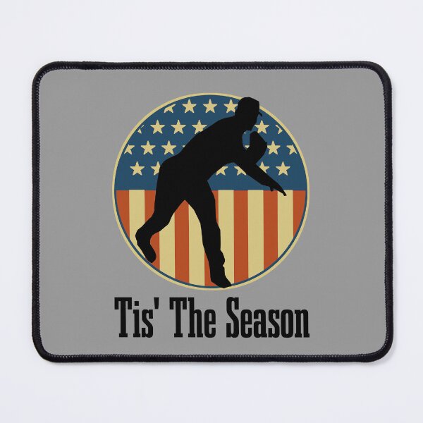 Item preview, Baseball Game Tis The Season Baseball Player USA Flag designed and sold by CharJens.